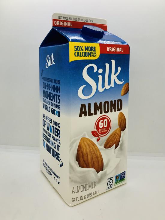 Silk Original Almond milk 1/2 gallon