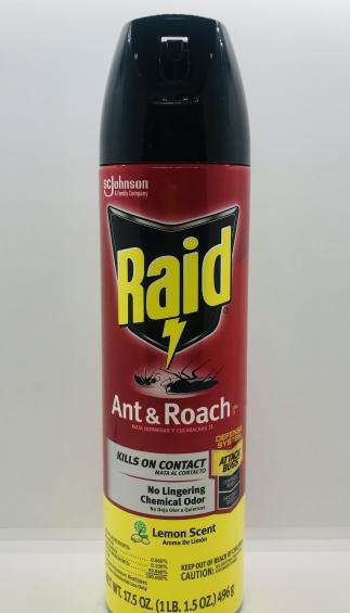 Raid Ant & Roach Lemon Scent 496g