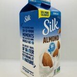 Silk Vanilla Almond milk 1/2 gallon