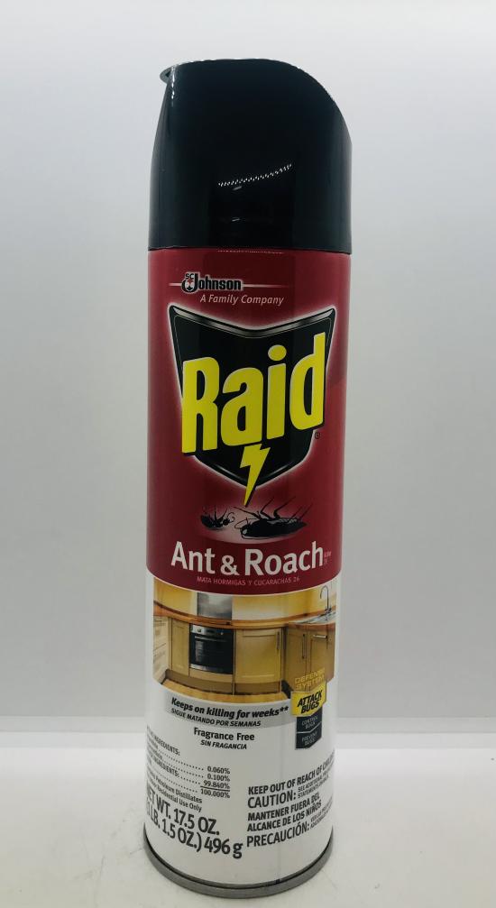 Raid Ant & Roach Fragrance Free 496g