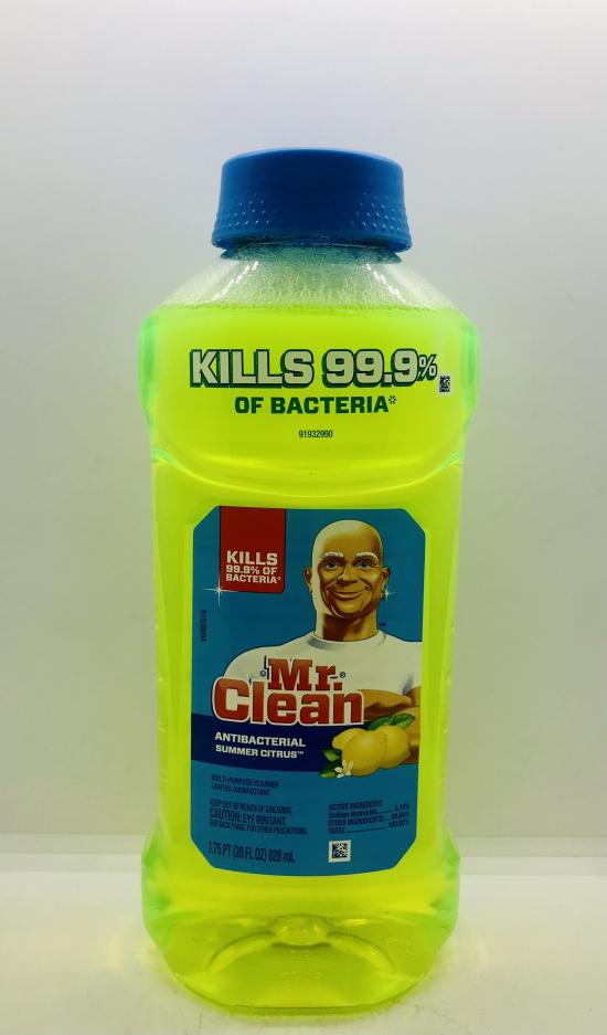 Mr Clean Antibacterial Summer Citrus 828ml