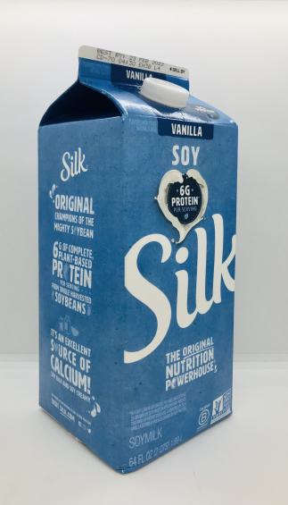 Silk Soymilk Vanilla 1/2 Gallon