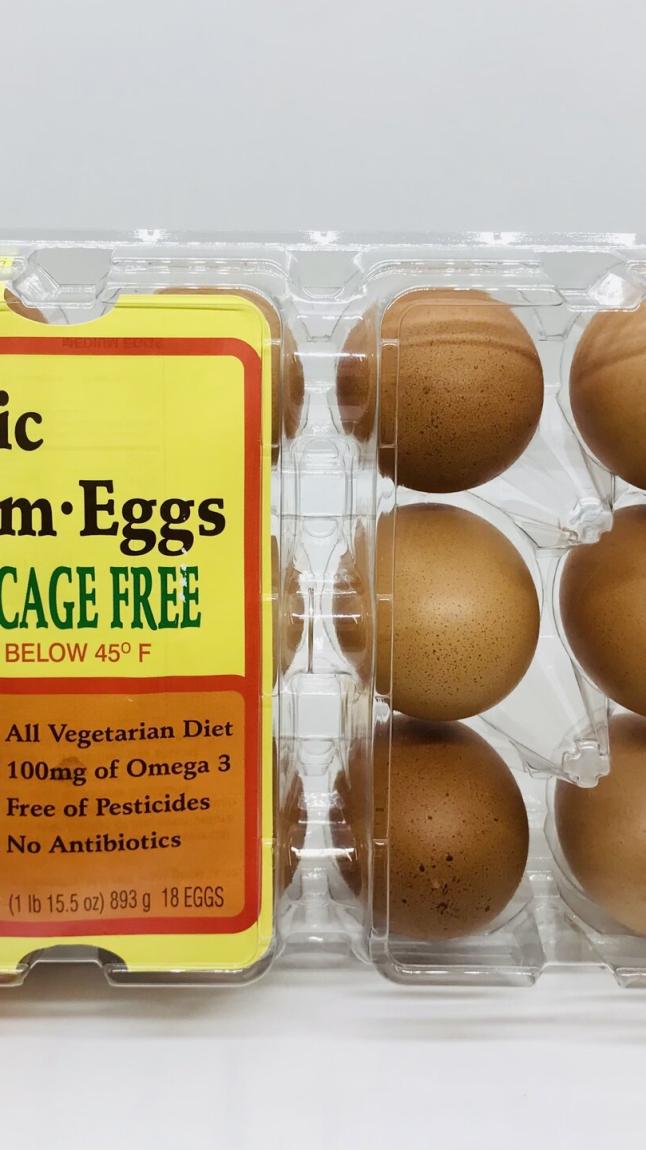 Sunshine farms Organic 18 Eggs Medium