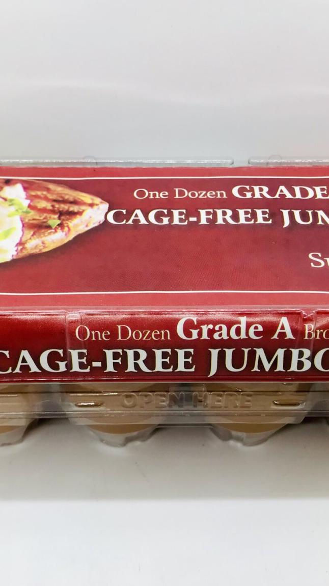 Sunshine farms Cage Free Jumbo 12 Eggs