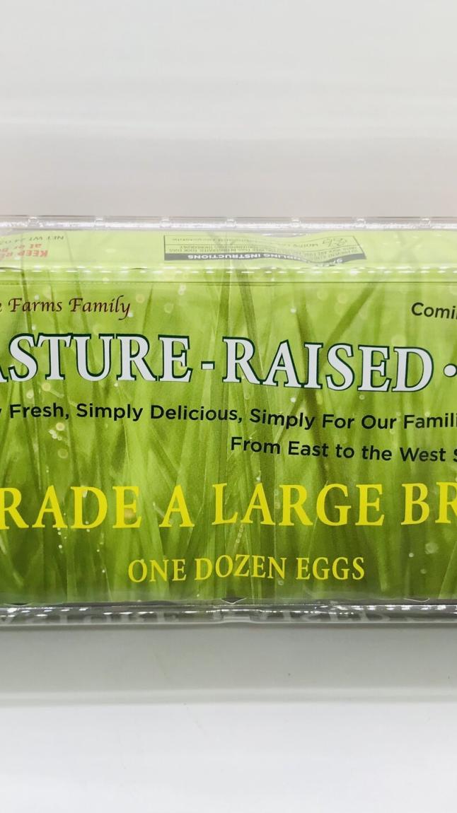 Sunshine Farms  Pasture Raised 12-eggs Large