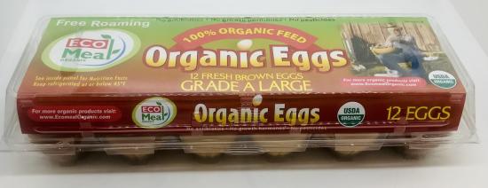 Ecomeal Organic 12 Eggs Large