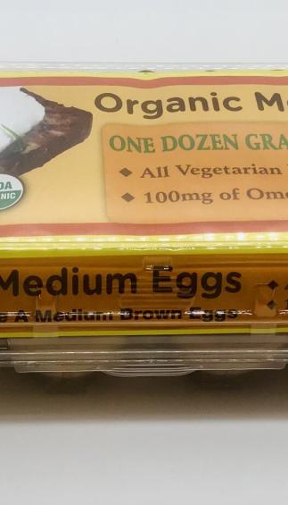 Sunshine farms Organic 12 Eggs Medium