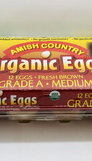 Ecomeal Organic 12 Eggs Medium