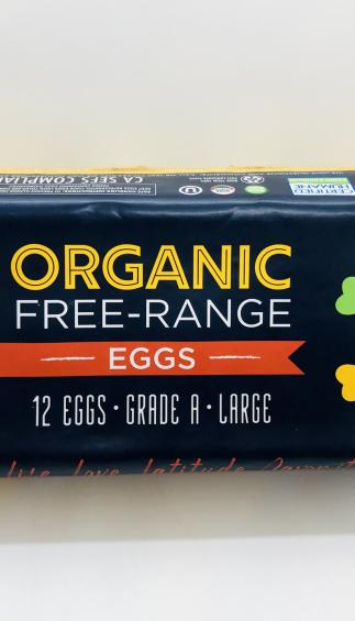 Nature's Yoke Organic free-range 12-eggs