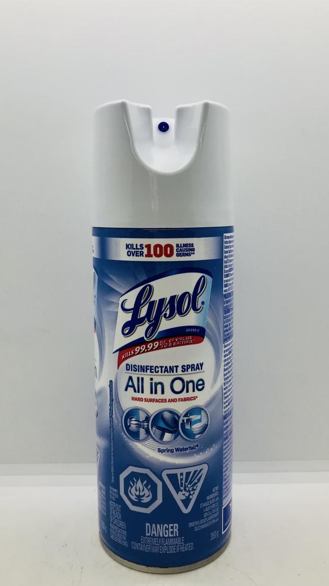 Lysol Disinfectant Spray All in One Spring Waterfall 350g