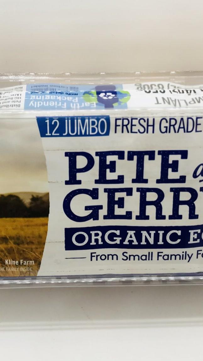 P&G Organic 12 eggs Jumbo