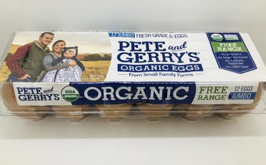 P&G Organic 12 eggs Jumbo