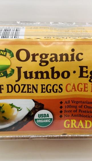 Sunshine farms Organic 6 Eggs Jumbo