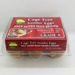 Sunshine Cage Free 6 Eggs Jumbo