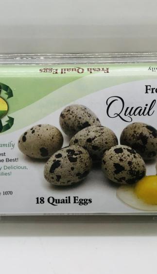 Sunshine farms fresh Quail 18 Eggs