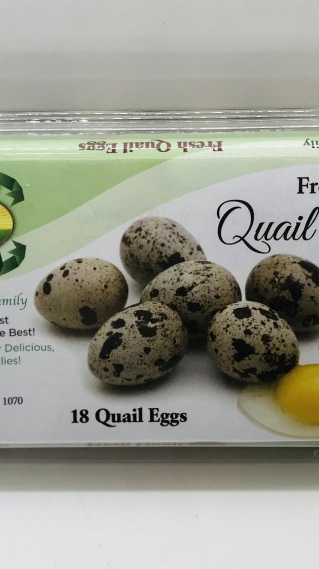 Sunshine farms fresh Quail 18 Eggs