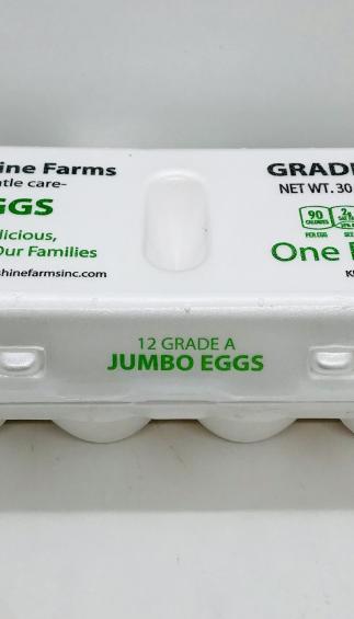 Sunshine Farms 12 Eggs Jumbo