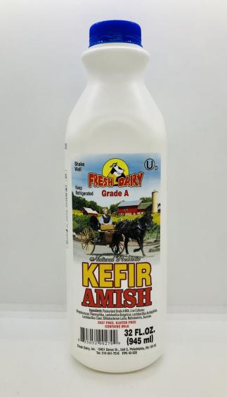 Fresh dairy Amish Kefir Grade A