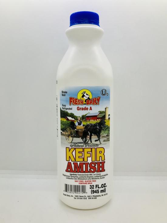 Fresh dairy Amish Kefir Grade A