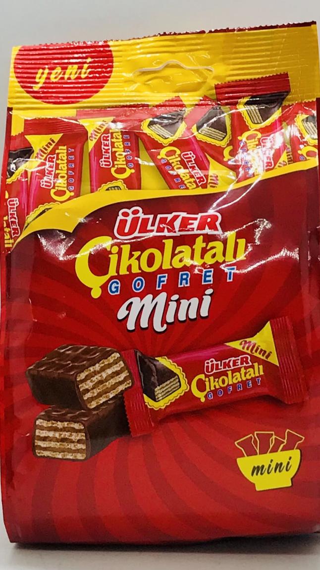 Ulker Chocolate Gofret Mini 82g.