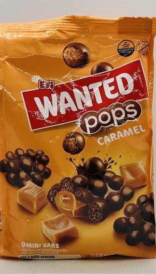 Eti Wanted Pops Caramel 126g.