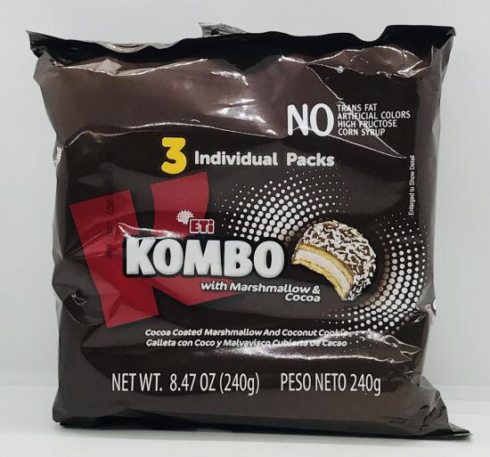 Eti Kombo W Marshmallow & Cocoa 240g.