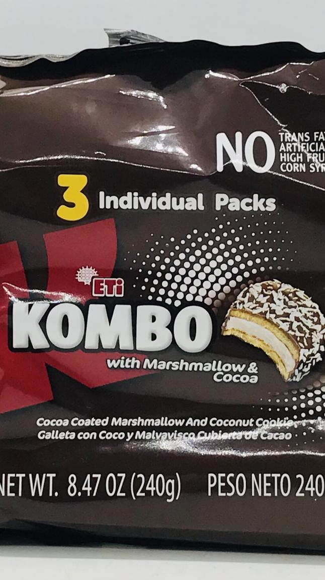 Eti Kombo W Marshmallow & Cocoa 240g.