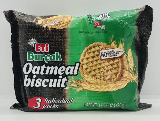 Eti Burcak Oatmeal Biscuit 375g.