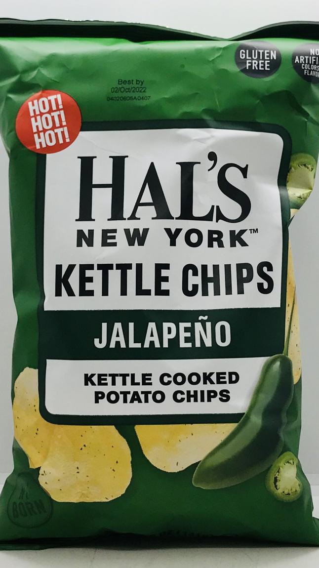 Hal's New York Kettle Chips 141g.