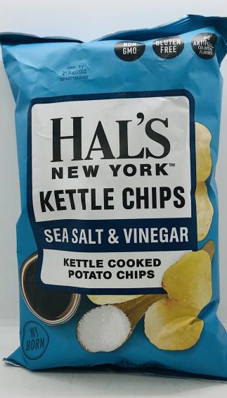 Hal's New York Kettle Chips 141g.