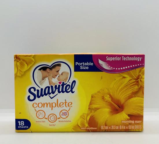 Suavitel Complete Fabric Conditioner Morning Sun 18 sheets