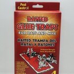 Baited Glue Traps for Rats & Mice 4pcs