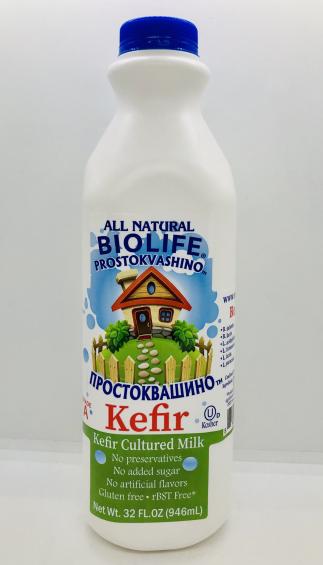 Biolife kefir Prostokvashino cultured milk