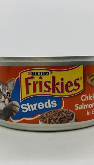 Friskies Shreds Chicken & Salmon Dinner in Gravy 156g