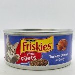 Friskies Prime Filets Turkey Dinner In Gravy 156g