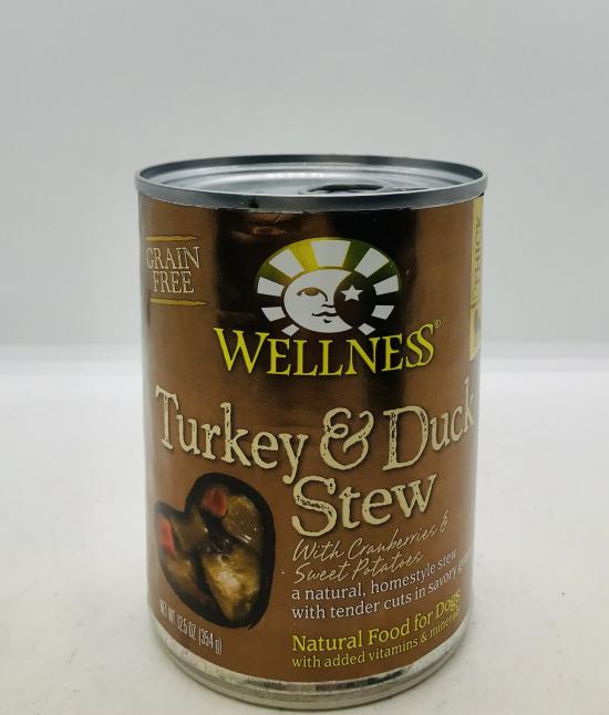 Wellness Turkey & Duck Stew With Cranberries & Sweet Potatoes 354g