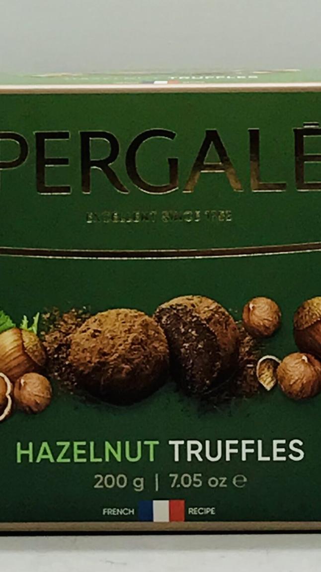 Pergale Hazelnut Truffles 200g.