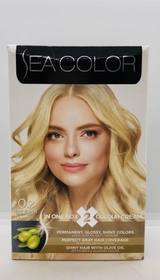 Sea Color Baby Blonde 0.2 Shiny Hair With Olive Oil 185ml