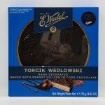 E.Wedel Torcik Wedlowski Wafer W Peanut Filling in Dark Chocolate 250g.