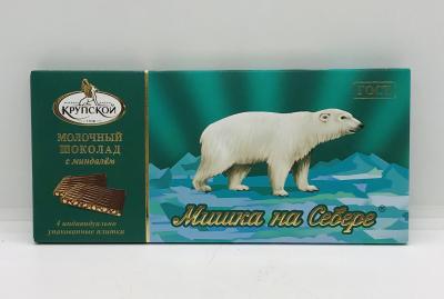 Mishka Na Severe Milk Chocolate 100g.