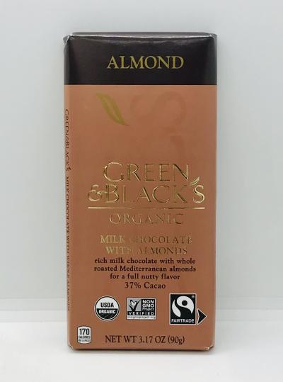 Almond Green & Black's Organic 90g.