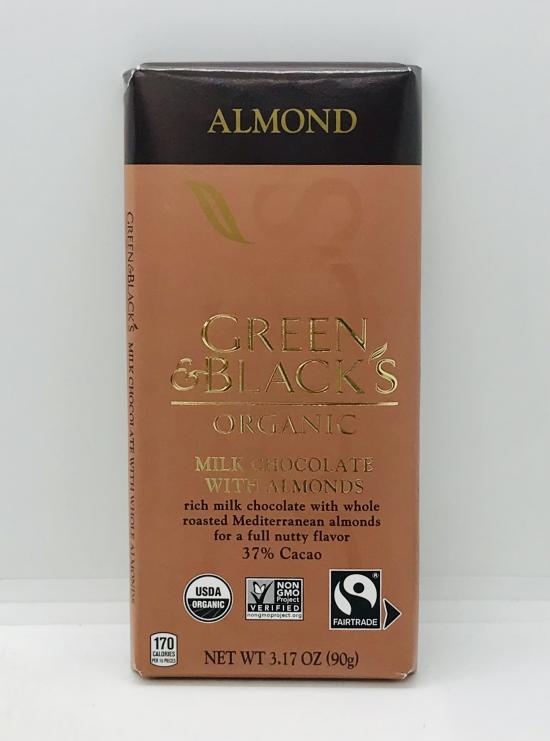 Almond Green & Black's Organic 90g.