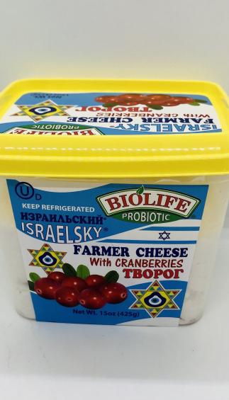 Biolife Farmer Cheese Cranberries