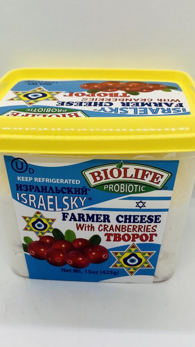 Biolife Farmer Cheese Cranberries