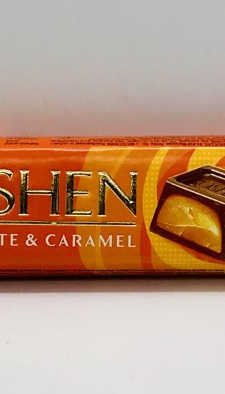 Roshen Chocolate & Caramel 40g.