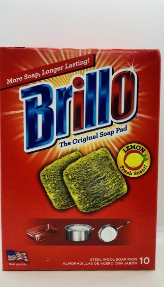 Brillo Original Soap Pad Lemon Fresh Scent 10pads