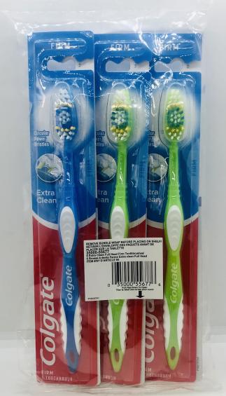 Colgate Extra Clean Firm Toothbrush 6pcs