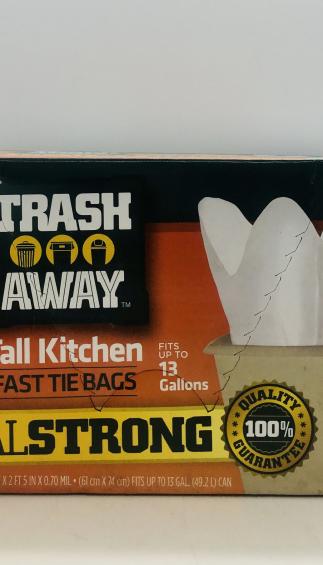 Trash Away Tall Kitchen Real Strong 50 Bags