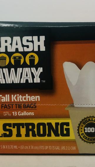 Trash Away Tall Kitchen Value Pack 200 bags