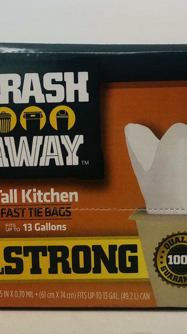 Trash Away Tall Kitchen Value Pack 200 bags